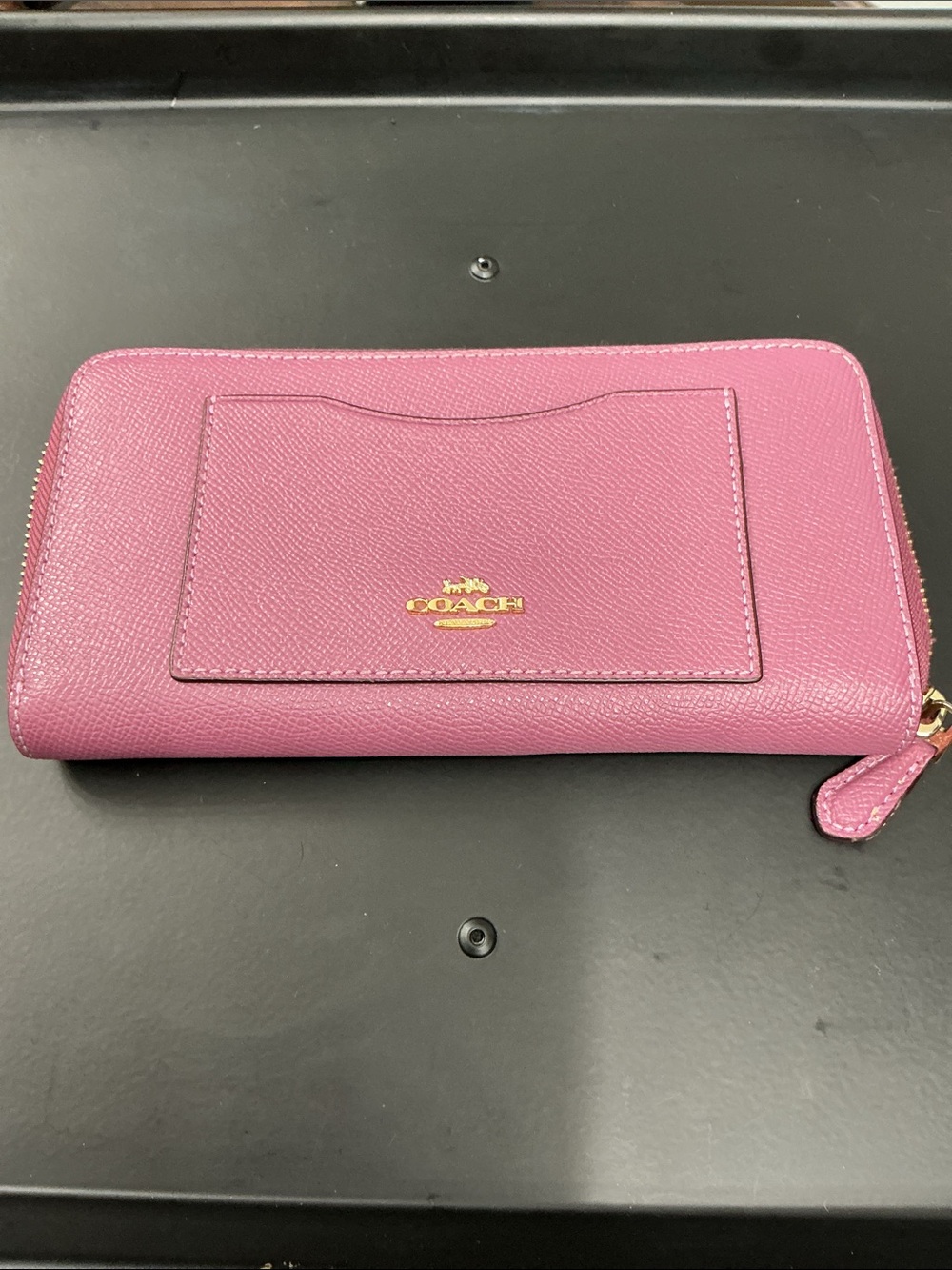Coach Saffiano Leather Wallet EUC
